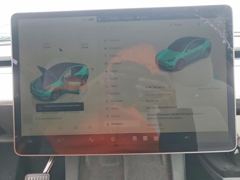Aukcja sprzedaży 2024 Tesla Model Y, vin: 7SAYGDEE4RF056471, numer aukcji: 77807305