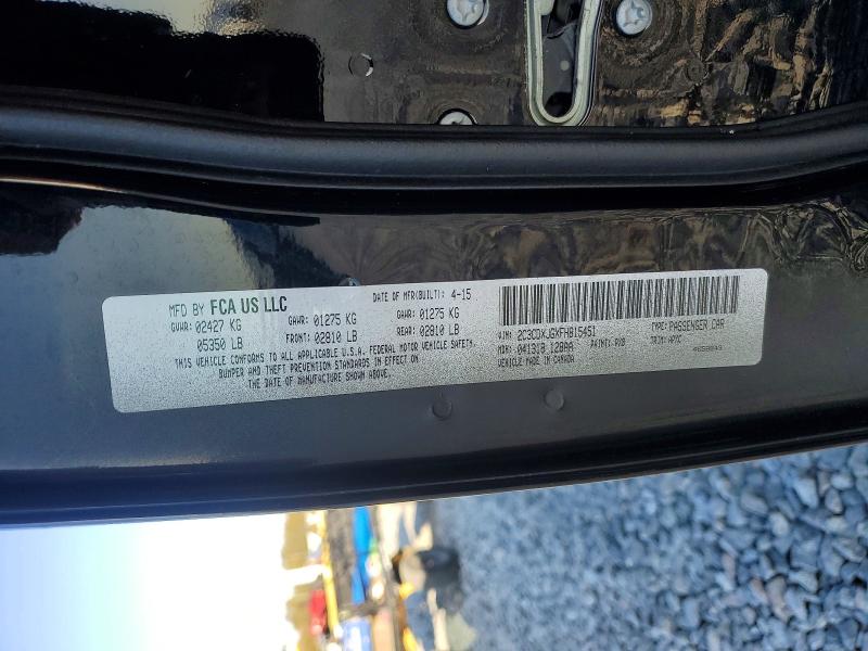 Aukcja sprzedaży 2015 Dodge Charger, vin: 2C3CDXJGXFH815451, numer aukcji: 76859105