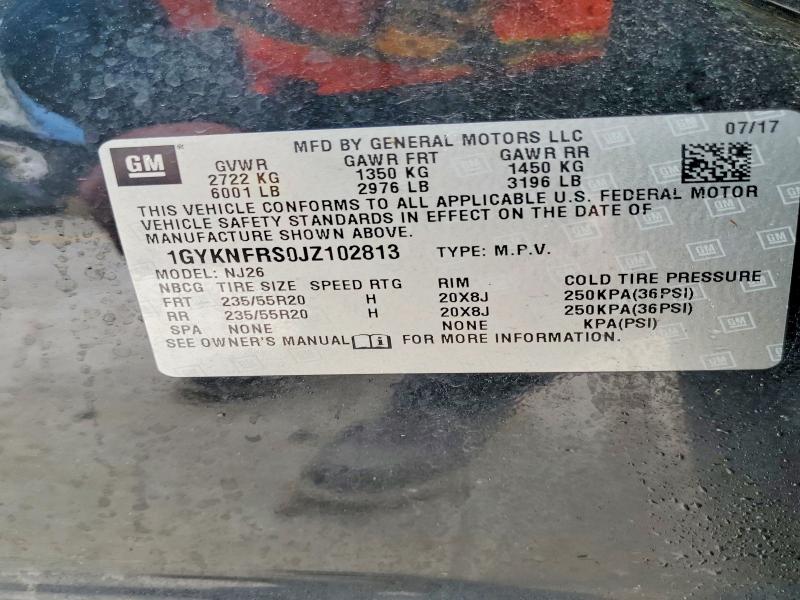 Продаж на аукціоні авто 2018 Cadillac Xt5, vin: 1GYKNFRS0JZ102813, номер лоту: 77986415