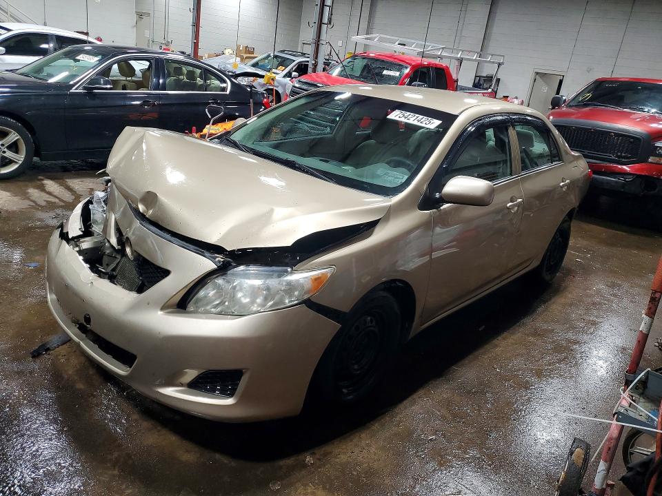 75421425 :رقم المزاد ، 1NXBU4EE8AZ259219 vin ، 2010 Toyota Corolla مزاد بيع