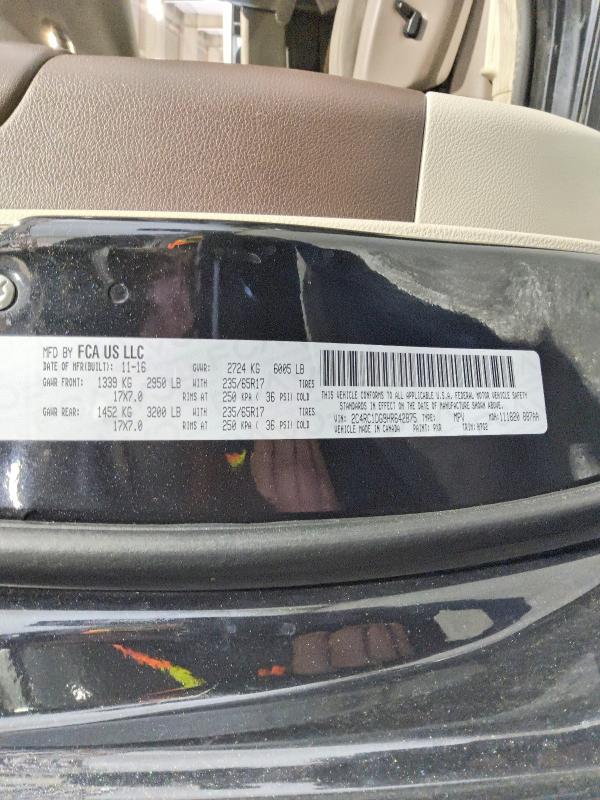 78720545 :رقم المزاد ، 2C4RC1DG9HR642875 vin ، 2017 Chrysler Pacifica مزاد بيع