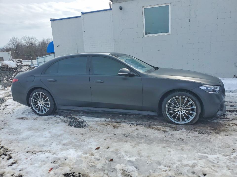 2022 Mercedes-benz S მანქანა იყიდება აუქციონზე, vin: W1K6G7GB3NA134661, აუქციონის ნომერი: 78611535