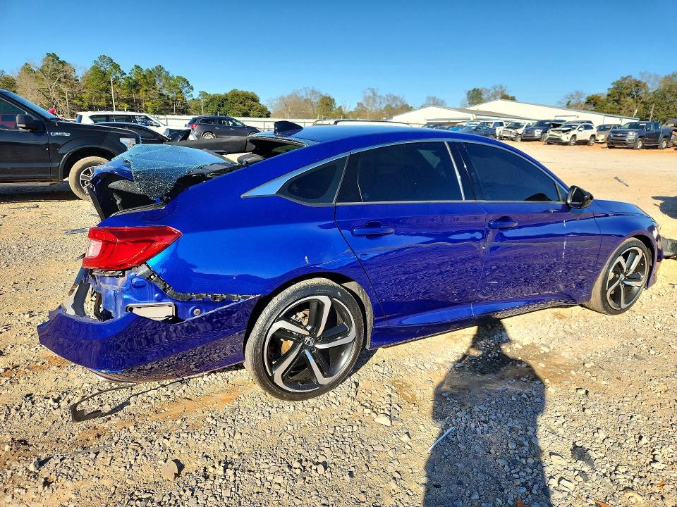 76449845 :رقم المزاد ، 1HGCV1F33MA075198 vin ، 2021 Honda Accord مزاد بيع