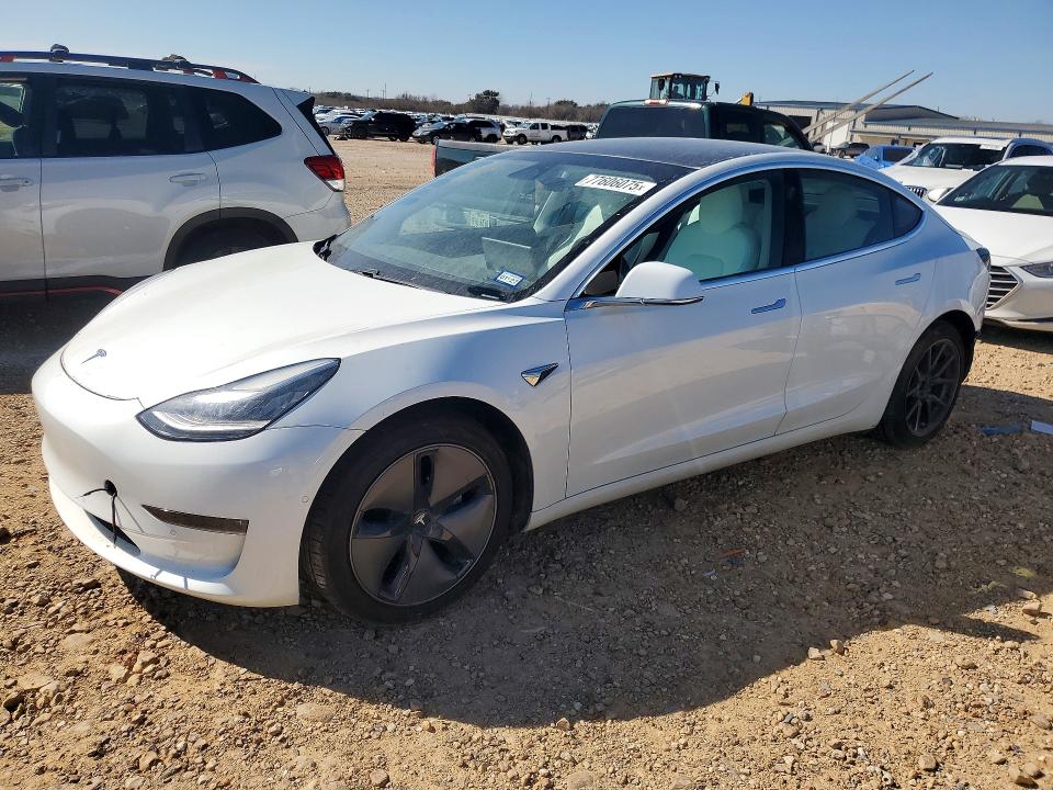 Auction sale of the 2020 Tesla Model 3, vin: 5YJ3E1EBXLF622206, lot number: 77606075