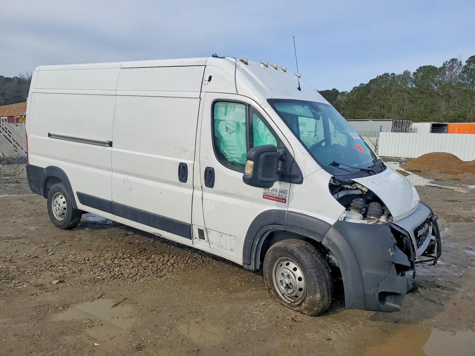 2021 Ram Promaster 2500 მანქანა იყიდება აუქციონზე, vin: 3C6LRVDG1ME590799, აუქციონის ნომერი: 78867655