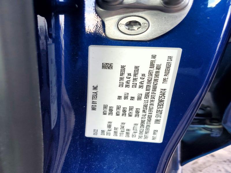 Продажа на аукционе авто 2022 Tesla Model 3, vin: 5YJ3E1EB2NF254414, номер лота: 78629925