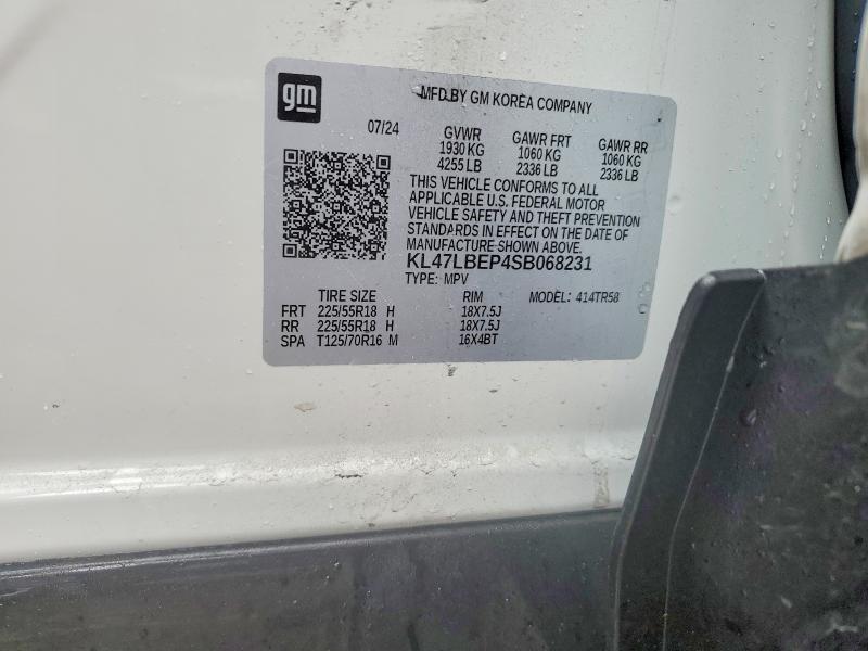 77769275 :رقم المزاد ، KL47LBEP4SB068231 vin ، 2025 Buick Envista مزاد بيع