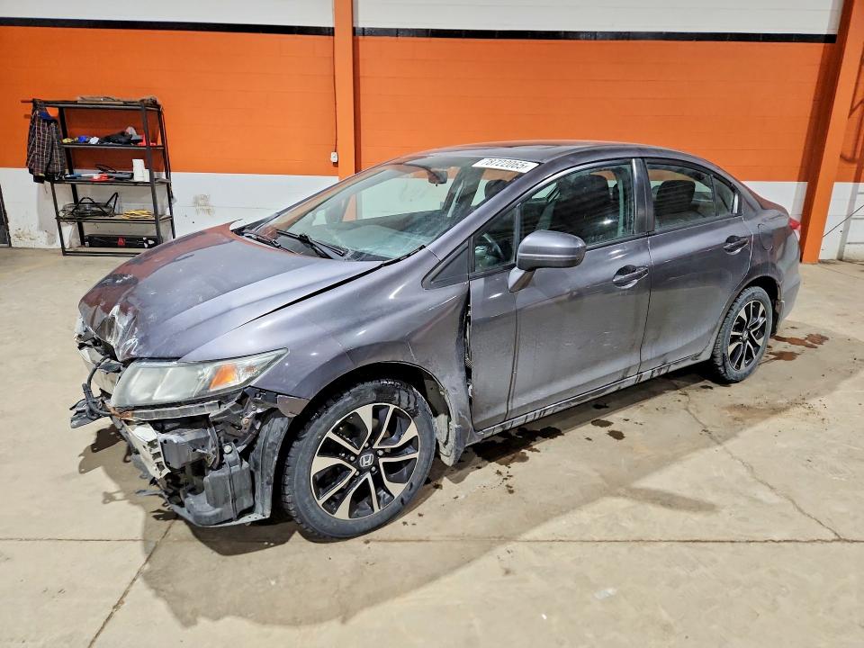 78722065 :رقم المزاد ، 2HGFB2F58FH014351 vin ، 2015 Honda Civic مزاد بيع
