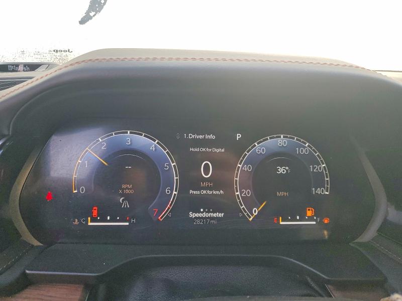 78375745 :رقم المزاد ، 1C4RJHEG1PC552432 vin ، 2023 Jeep Grand Cherokee مزاد بيع