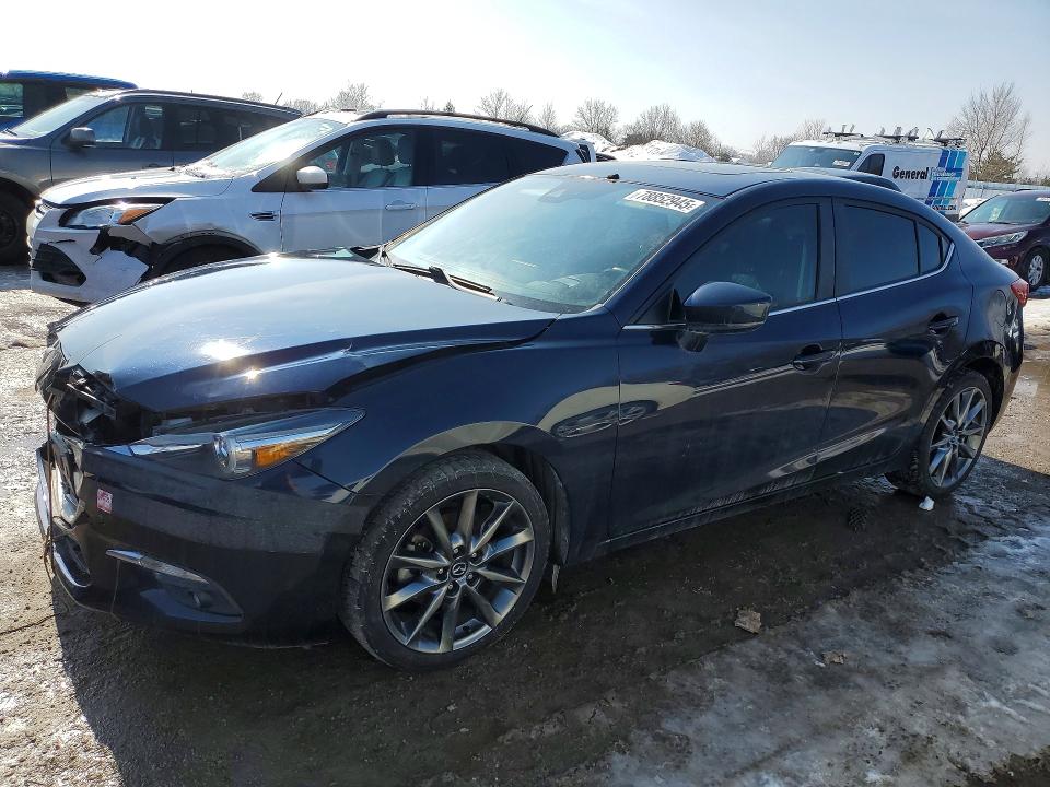 Продаж на аукціоні авто 2018 Mazda Mazda3 Gt Sky 4dr, vin: 3MZBN1W33JM185254, номер лоту: 78852945
