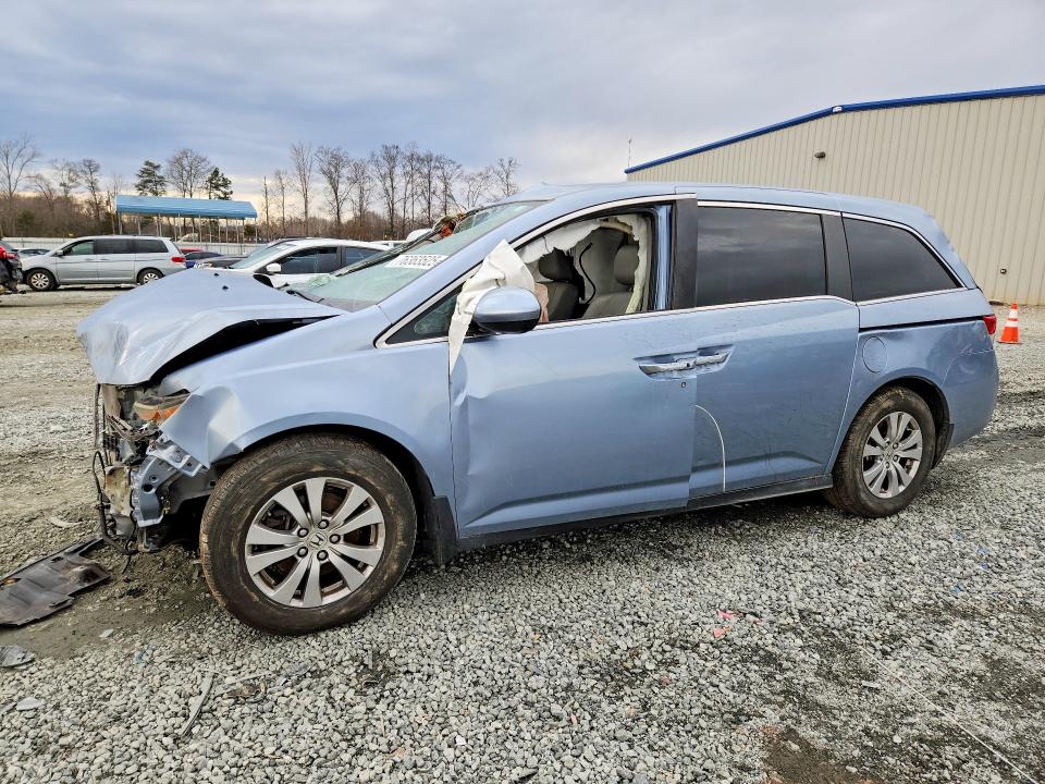 2014 Honda Odyssey მანქანა იყიდება აუქციონზე, vin: 5FNRL5H67EB130290, აუქციონის ნომერი: 76363525