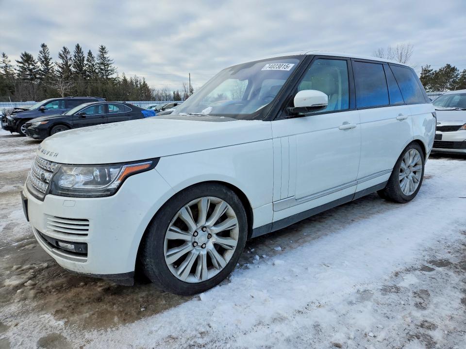 Продажа на аукционе авто 2016 Land Rover Range Rover, vin: SALGS2EF3GA291656, номер лота: 74023015