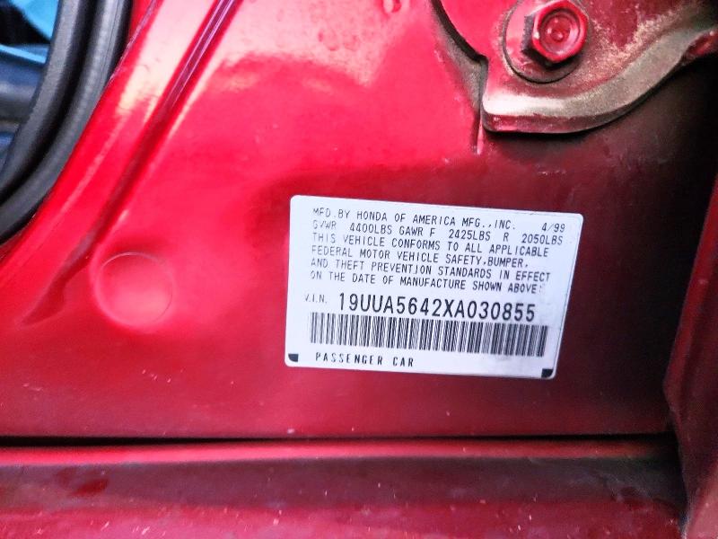Продаж на аукціоні авто 1999 Acura 3.2tl, vin: 19UUA5642XA030855, номер лоту: 78308695