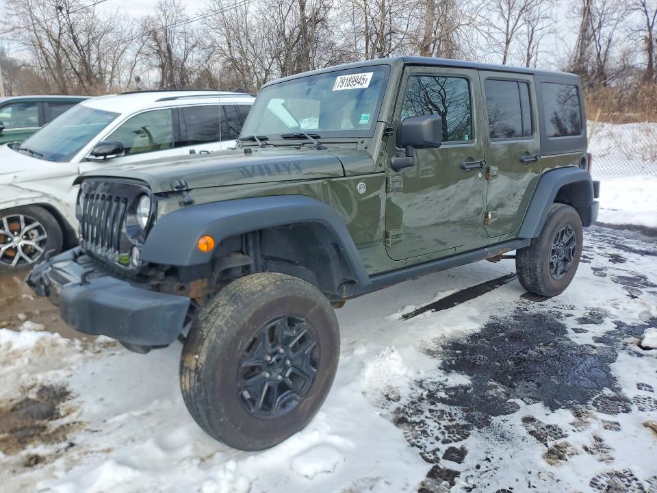 2016 Jeep Wrangler Unlimited მანქანა იყიდება აუქციონზე, vin: 1C4BJWDG3GL107939, აუქციონის ნომერი: 79189945