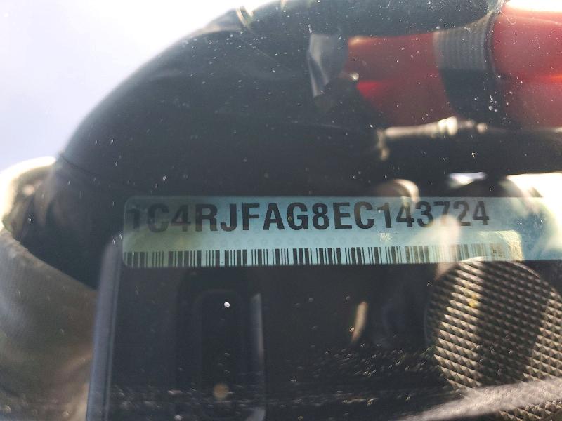 76478195 :رقم المزاد ، 1C4RJFAG8EC143724 vin ، 2014 Jeep Grand Cherokee مزاد بيع