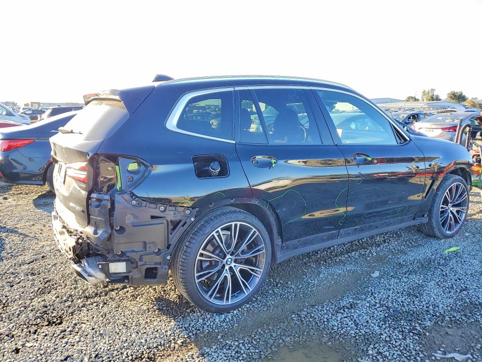 2022 Bmw X3 მანქანა იყიდება აუქციონზე, vin: 5UX43DP09N9K84736, აუქციონის ნომერი: 77792765