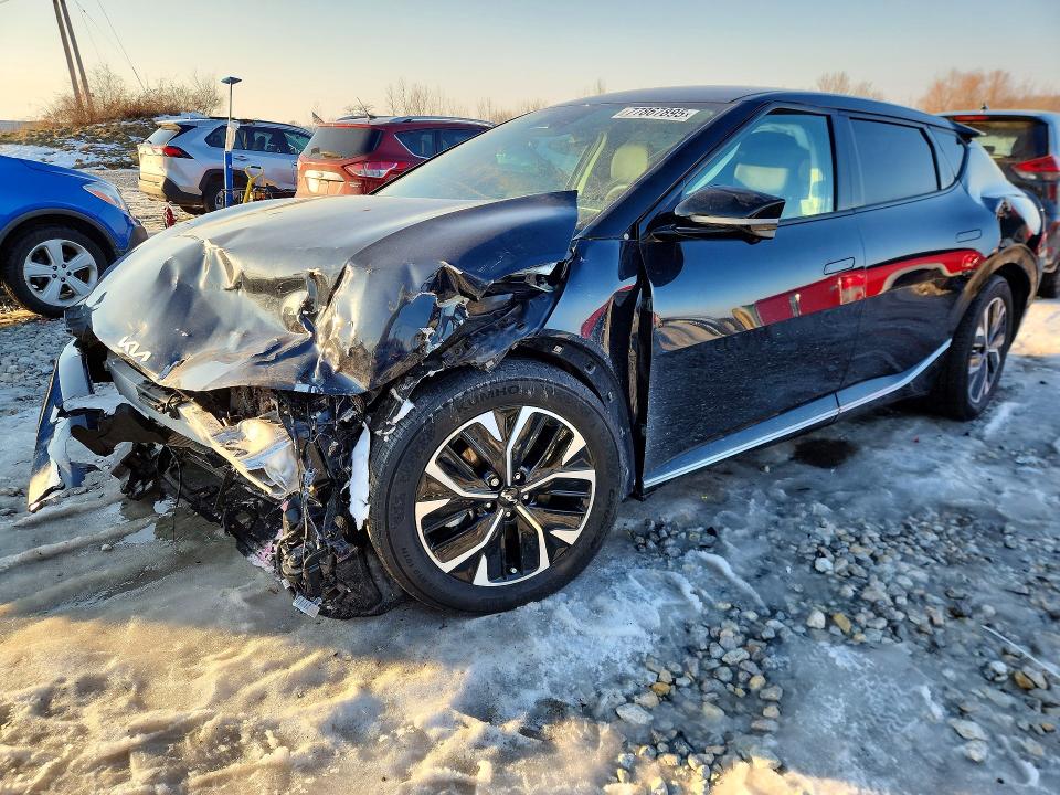 2022 Kia Ev6 მანქანა იყიდება აუქციონზე, vin: KNDC3DLC9N5056269, აუქციონის ნომერი: 77867895