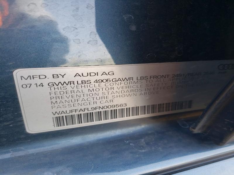 Продаж на аукціоні авто 2015 Audi A4, vin: WAUFFAFL9FN009563, номер лоту: 77466465