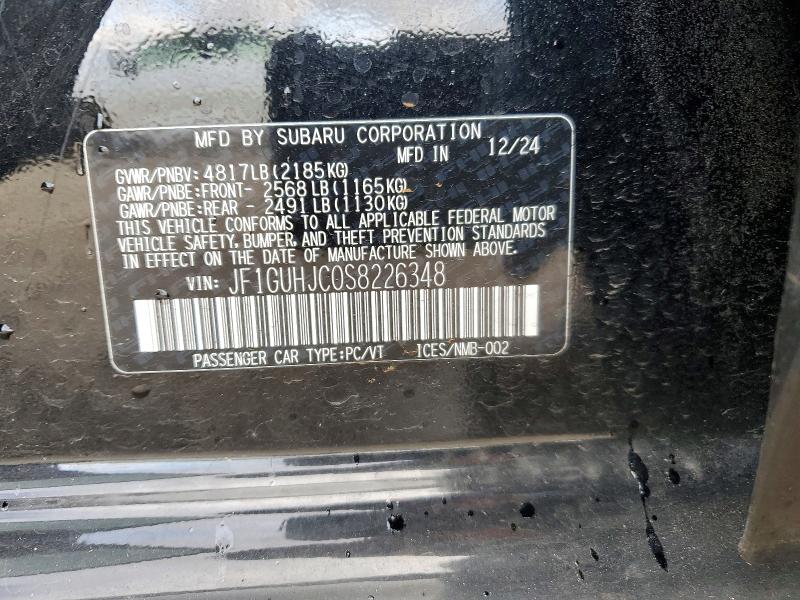 Aukcja sprzedaży 2025 Subaru Impreza, vin: JF1GUHJC0S8226348, numer aukcji: 79213785