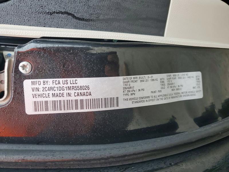 Продаж на аукціоні авто 2021 Chrysler Voyager, vin: 2C4RC1DG1MR558026, номер лоту: 77735175