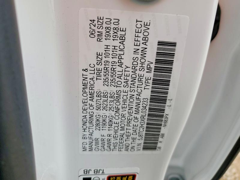Aukcja sprzedaży 2024 Acura Rdx, vin: 5J8TC2H3XRL034233, numer aukcji: 77437745