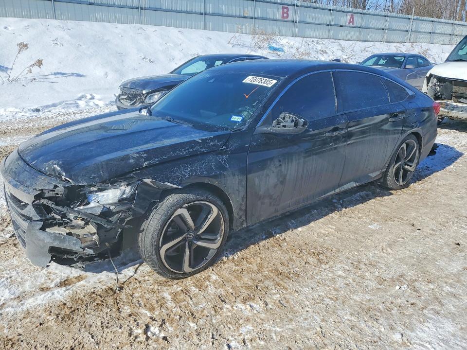 75978305 :رقم المزاد ، 1HGCV1F30JA013091 vin ، 2018 Honda Accord مزاد بيع