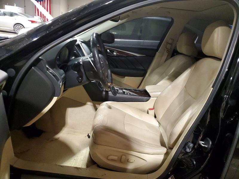 76330525 :رقم المزاد ، JN1BV7ARXFM393283 vin ، 2015 Infiniti Q50 مزاد بيع