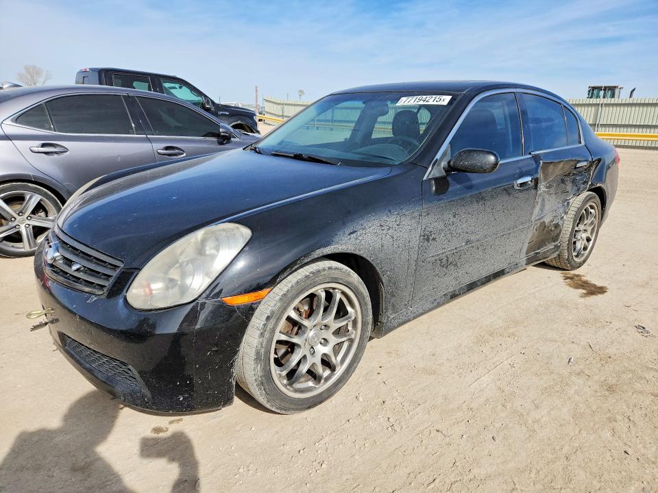 77194215 :رقم المزاد ، JNKCV51E95M220225 vin ، 2005 Infiniti G35 مزاد بيع