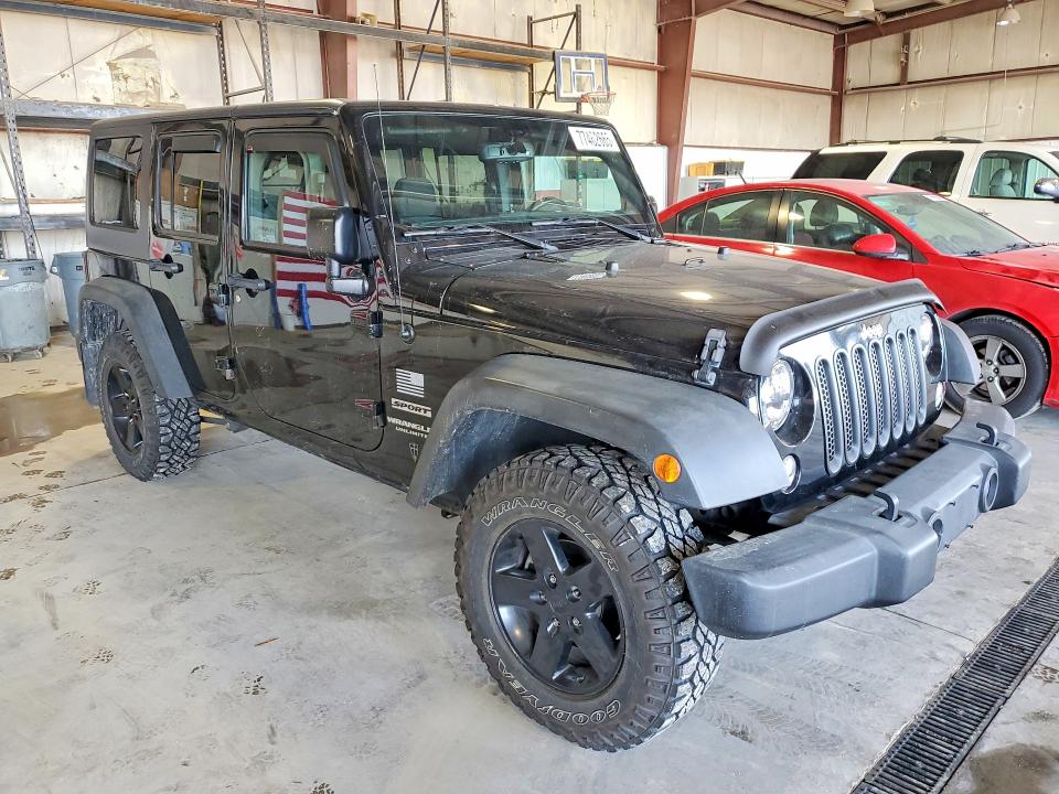 77462665 :رقم المزاد ، 1C4HJWDG9GL236259 vin ، 2016 Jeep Wrangler Unlimited مزاد بيع