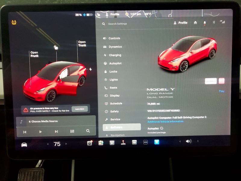 Продажа на аукционе авто 2021 Tesla Model Y, vin: 5YJYGDEEXMF102682, номер лота: 73392405
