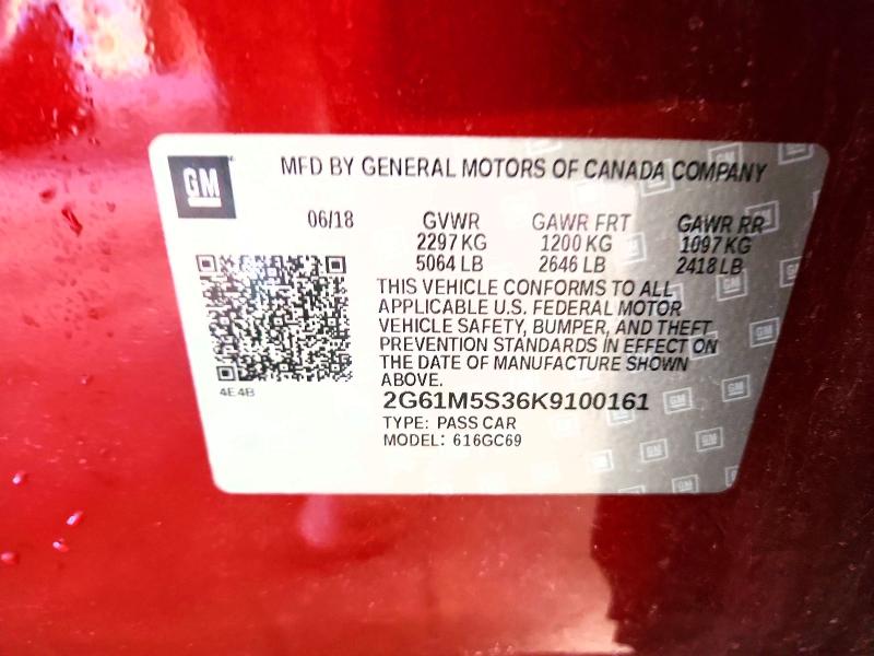 Продаж на аукціоні авто 2019 Cadillac Xts, vin: 2G61M5S36K9100161, номер лоту: 79457065