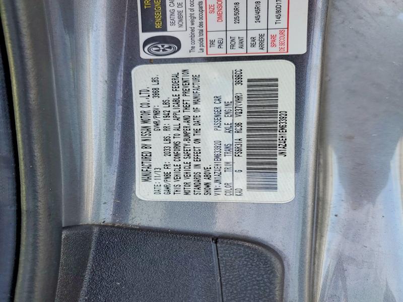 Продаж на аукціоні авто 2014 Nissan 370z, vin: JN1AZ4EH1EM633920, номер лоту: 77934865
