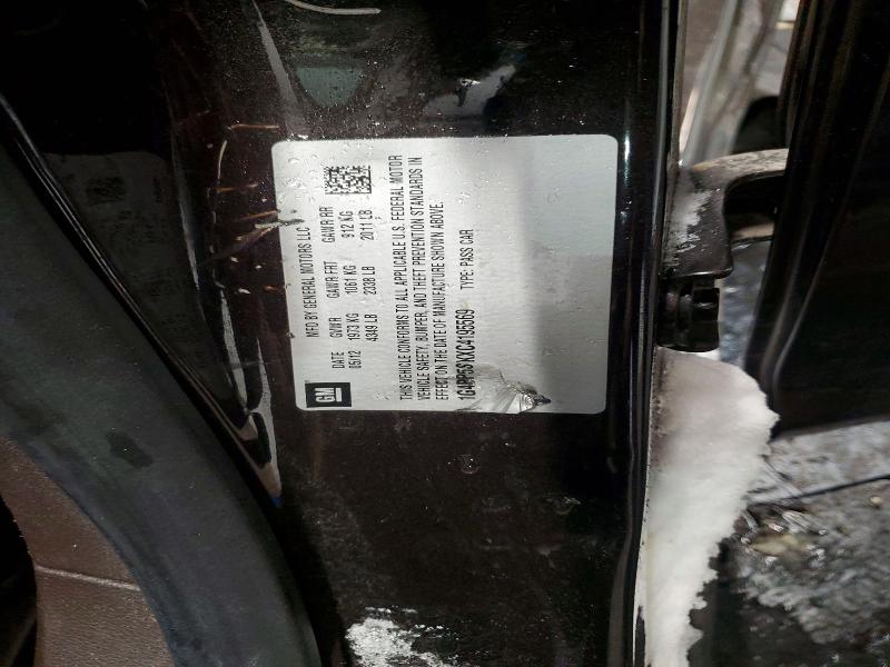 78591625 :رقم المزاد ، 1G4PP5SKXC4195569 vin ، 2012 Buick Verano مزاد بيع