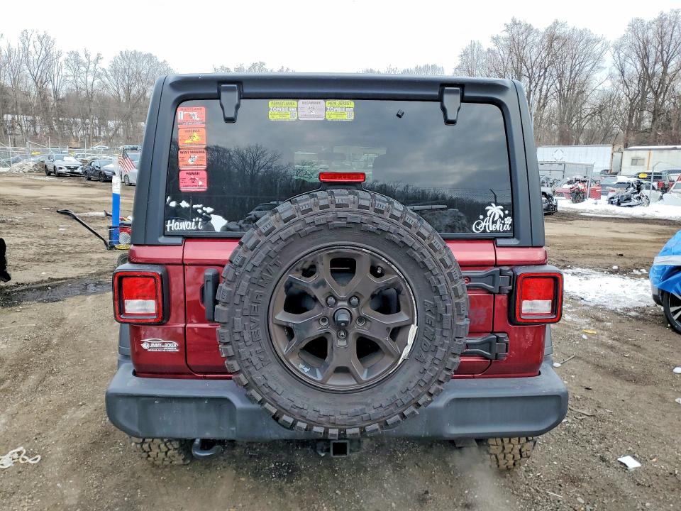 2021 Jeep Wrangler Unlimited მანქანა იყიდება აუქციონზე, vin: 1C4HJXDN9MW577725, აუქციონის ნომერი: 75076135