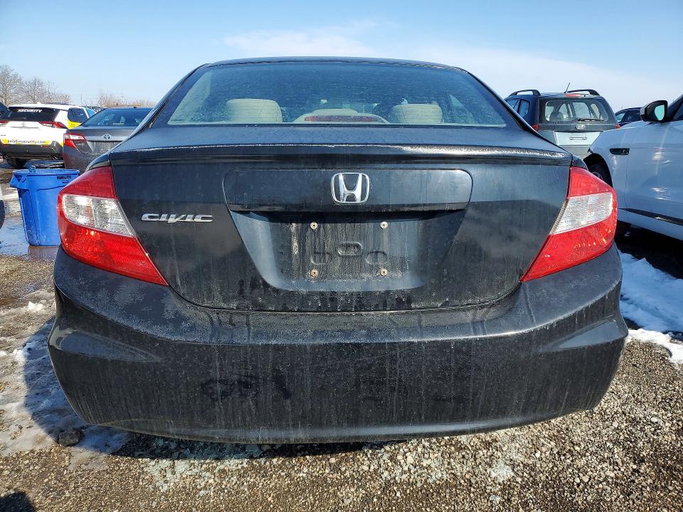 78626075 :رقم المزاد ، 2HGFB2F56CH030995 vin ، 2012 Honda Civic مزاد بيع