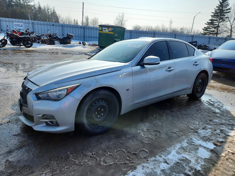 Auction sale of the 2014 Infiniti Q50, vin: JN1BV7AR1EM706669, lot number: 75927265