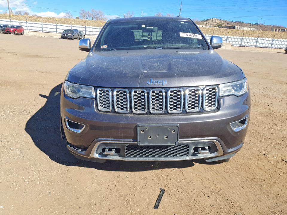 2018 Jeep Grand Cherokee მანქანა იყიდება აუქციონზე, vin: 1C4RJFCG8JC420833, აუქციონის ნომერი: 77416385