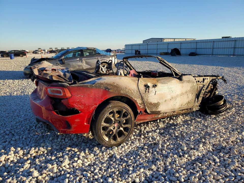 Aukcja sprzedaży 2017 Fiat 124 Spider, vin: JC1NFAEK0H0113542, numer aukcji: 78487695