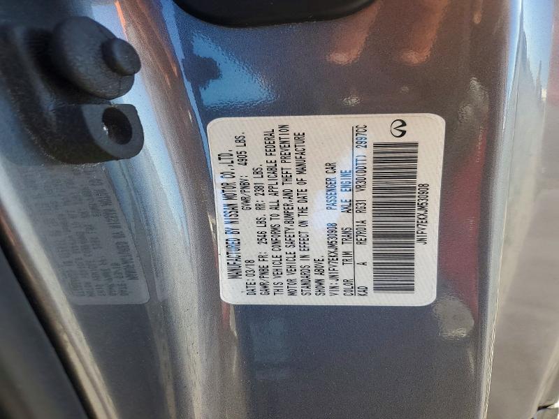 Aukcja sprzedaży 2018 Infiniti Q60, vin: JN1FV7EKXJM530908, numer aukcji: 75738135