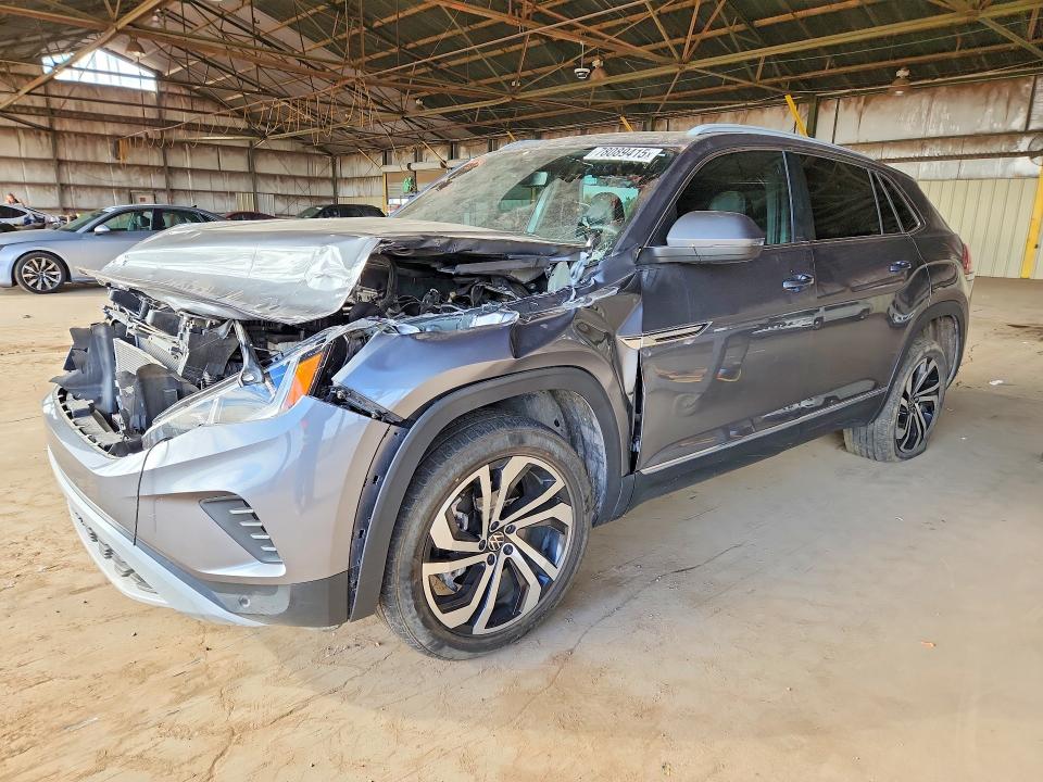78089415 :رقم المزاد ، 1V2BC2CA1NC214449 vin ، 2022 Volkswagen Atlas Cross Sport مزاد بيع