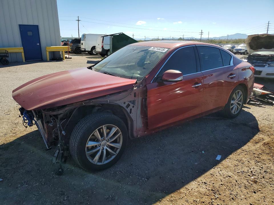 Продаж на аукціоні авто 2015 Infiniti Q50 Base, vin: JN1BV7AR4FM394056, номер лоту: 76714415