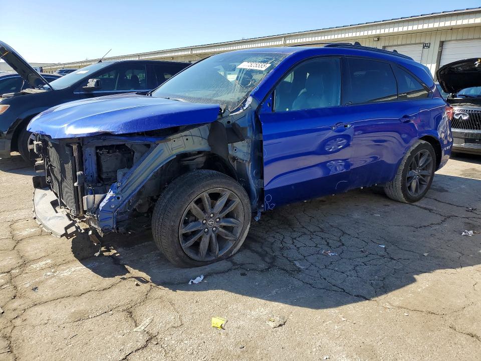 77525555 :رقم المزاد ، 5J8YD4H01LL017722 vin ، 2020 Acura Mdx مزاد بيع