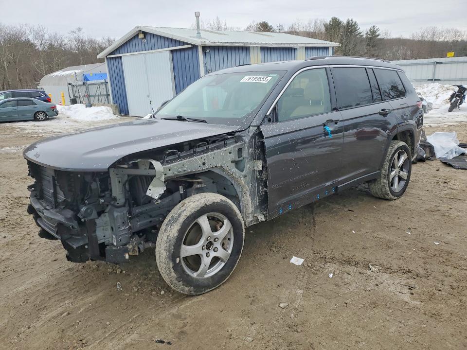 76189555 :رقم المزاد ، 1C4RJKBG0M8144830 vin ، 2021 Jeep Grand Cherokee مزاد بيع