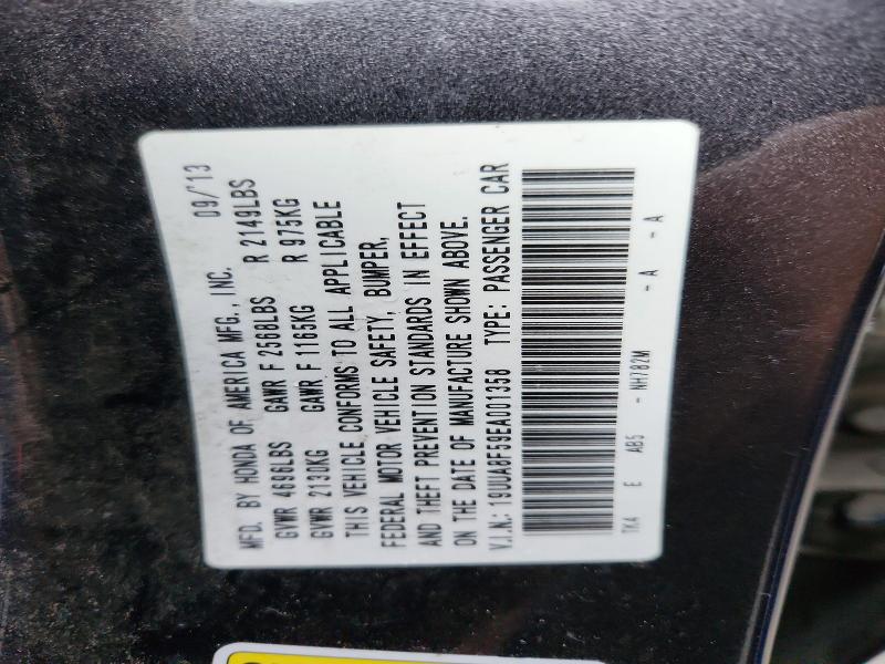 76570425 :رقم المزاد ، 19UUA8F59EA001358 vin ، 2014 Acura Tl مزاد بيع