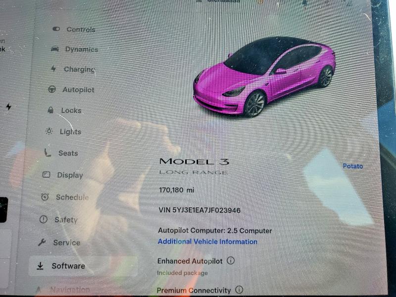 Aukcja sprzedaży 2018 Tesla Model 3, vin: 5YJ3E1EA7JF023946, numer aukcji: 78316665