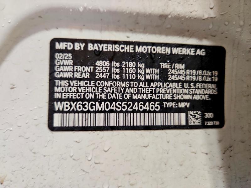 Продаж на аукціоні авто 2025 Bmw X2, vin: WBX63GM04S5246465, номер лоту: 77775415
