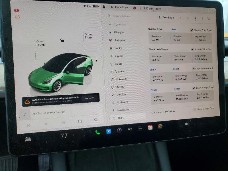 Продаж на аукціоні авто 2022 Tesla Model 3, vin: 5YJ3E1EB7NF211297, номер лоту: 77760685