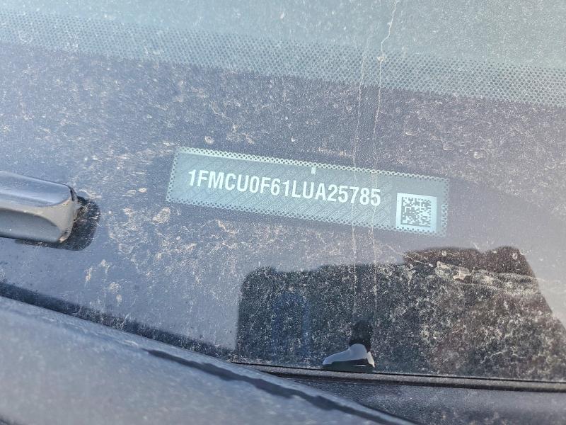 Aukcja sprzedaży 2020 Ford Escape, vin: 1FMCU0F61LUA25785, numer aukcji: 78669045