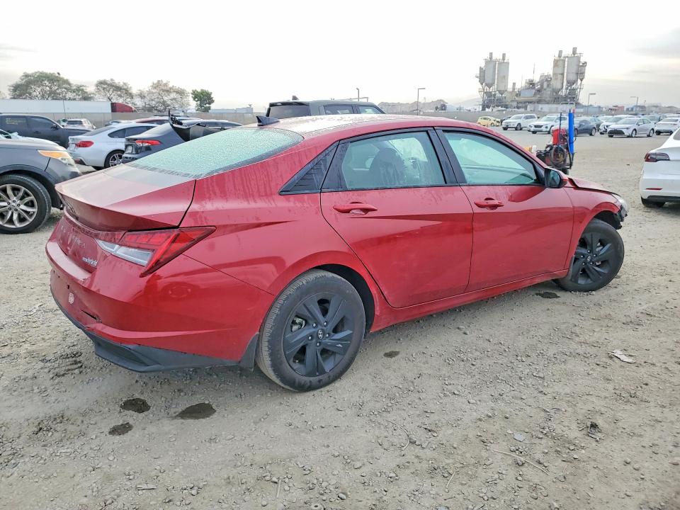 75250365 :رقم المزاد ، KMHLM4AJ3NU031786 vin ، 2022 Hyundai Elantra Hybrid مزاد بيع