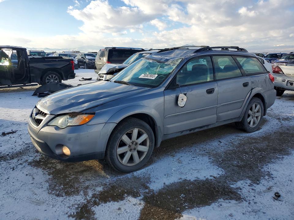 2008 Subaru Outback მანქანა იყიდება აუქციონზე, vin: 4S4BP61C687308093, აუქციონის ნომერი: 78082865